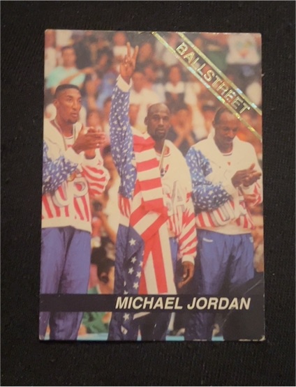 1992 Ballstreet #9 Michael Jordan — front