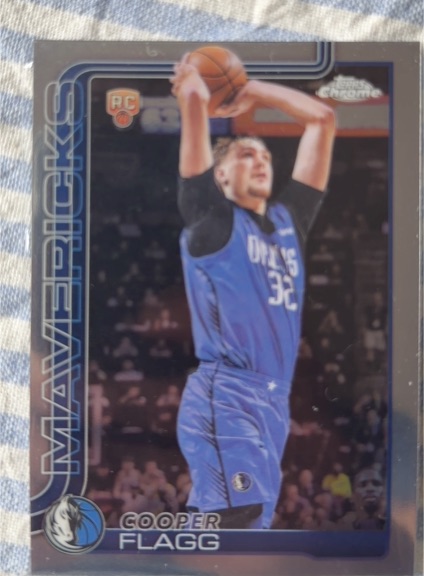 2025-26 Topps Chrome #251 Cooper Flagg — front