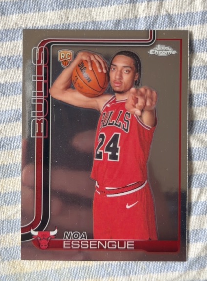 2025-26 Topps Chrome #262 Noa Essengue — front
