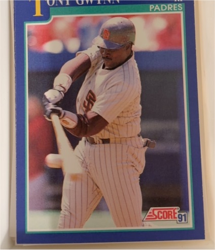 1991 Score #500 Tony Gwynn — front