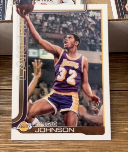 2025-26 Topps #255 Magic Johnson — front