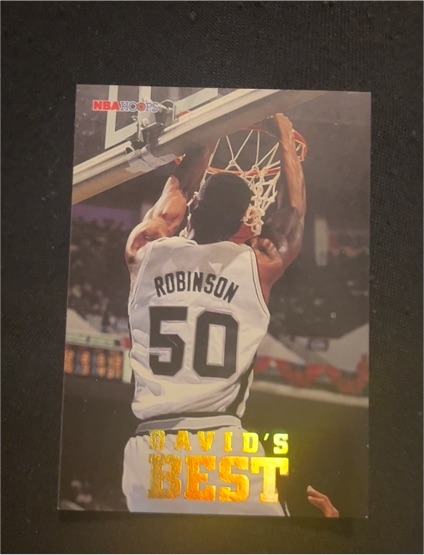1993-94 NBA Hoops David's Best #DB5 David Robinson — front