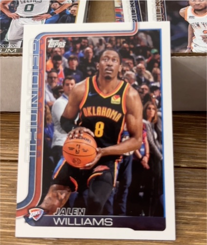 2025-26 Topps #116 Jalen Williams — front