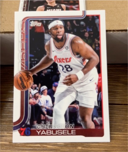 2025-26 Topps #26 Guerschon Yabusele — front