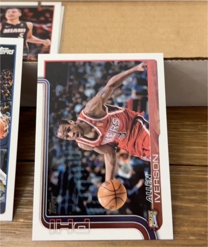 2025-26 Topps #253 Allen Iverson — front