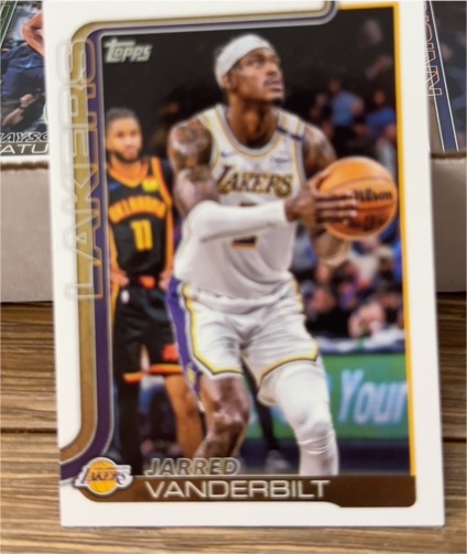 2025-26 Topps Basketball #155 Jarred Vanderbilt — front