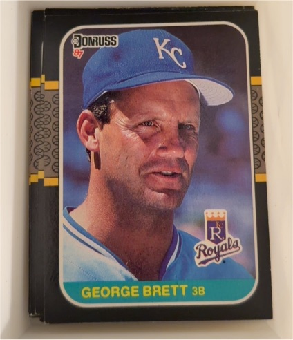 1987 Donruss #54 George Brett — front