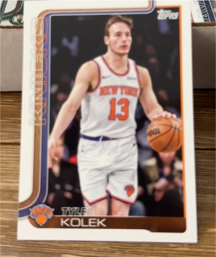 2025-26 Topps Basketball #20 Tyler Kolek — front