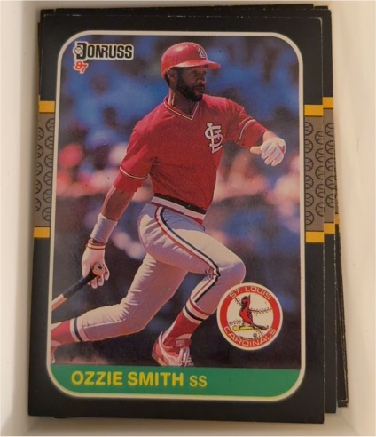 1987 Donruss #60 Ozzie Smith — front