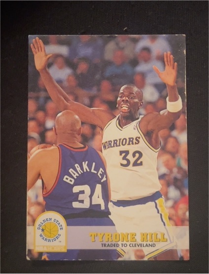 1993-94 Hoops #70 Tyrone Hill — front