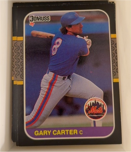 1987 Donruss #69 Gary Carter — front
