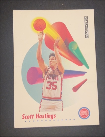 1991-92 Skybox #83 Scott Hastings — front