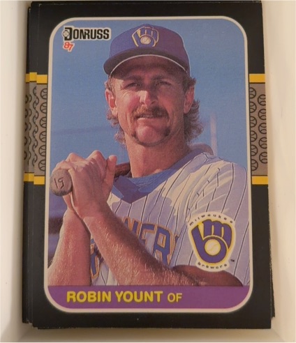 1987 Donruss #126 Robin Yount — front