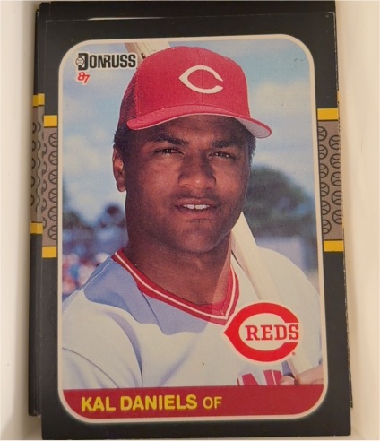 1987 Donruss #142 Kal Daniels — front