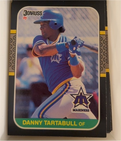 1987 Donruss #147 Danny Tartabull — front