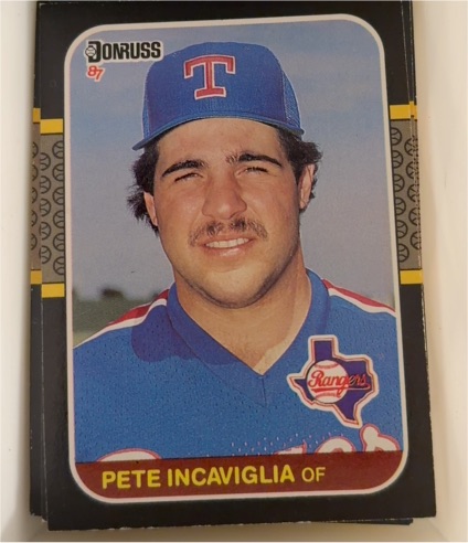 1987 Donruss #224 Pete Incaviglia — front