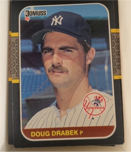 1987 Donruss #251 Doug Drabek — front