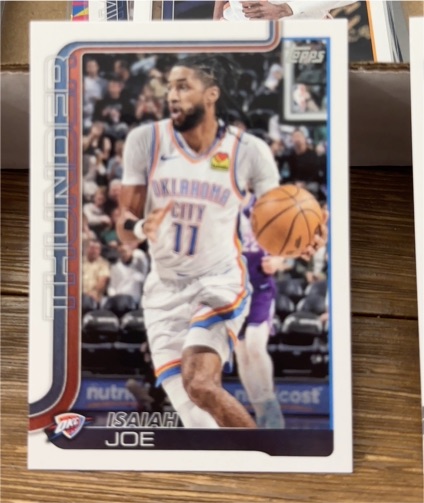 2025-26 Topps #121 Isaiah Joe — front