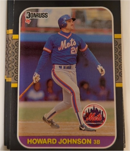 1987 Donruss #646 Howard Johnson — front