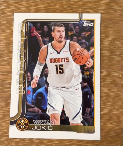 2025-26 Topps #OTC-6 Nikola Jokic — front