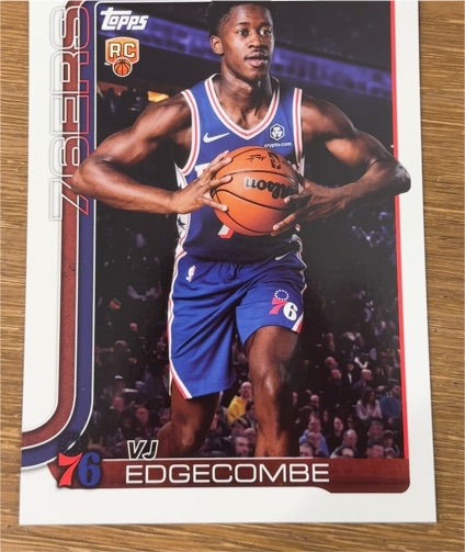 2025 Topps Flagship OTC-12 VJ Edgecombe — front