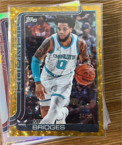 2025-26 Topps #69 Miles Bridges — front