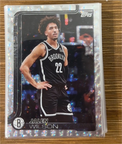 2025-26 Topps #12 Jalen Wilson — front