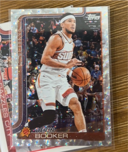 2025-26 Topps Devin Booker Diamanté Holo Foil Phoenix Suns — front