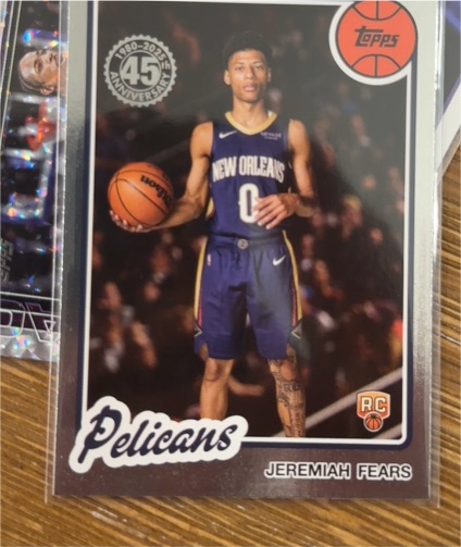2025-26 Topps 1980-81 Topps Basketball #80BK-98 Jeremiah Fears — front