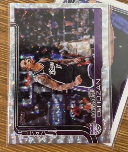 2025-26 Topps #162 DeMar DeRozan — front