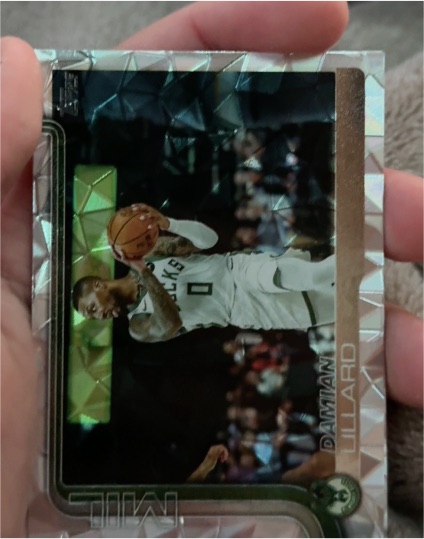 2025-26 Topps #55 Damian Lillard Diamante — front