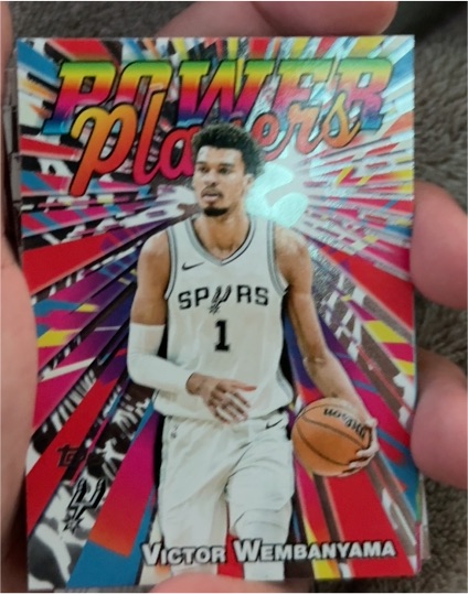 2025-26 Topps #PP-15 Victor Wembanyama Power Players — front