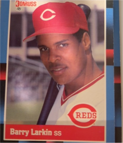 1988 Donruss #492 Barry Larkin — front