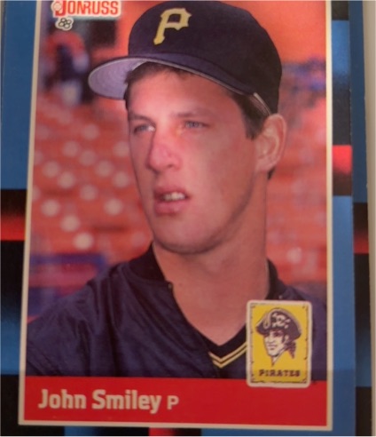 1988 Donruss #449 John Smiley — front