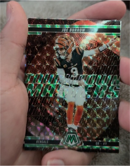 2025 Panini Mosaic Touchdown Masters #3 Joe Burrow — front