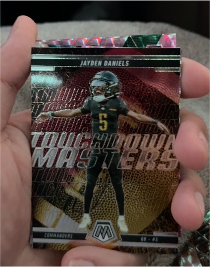 2025 Panini Mosaic Touchdown Masters #7 Jayden Daniels — front