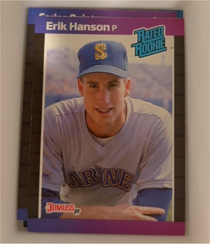 1989 Donruss #32 Erik Hanson — front