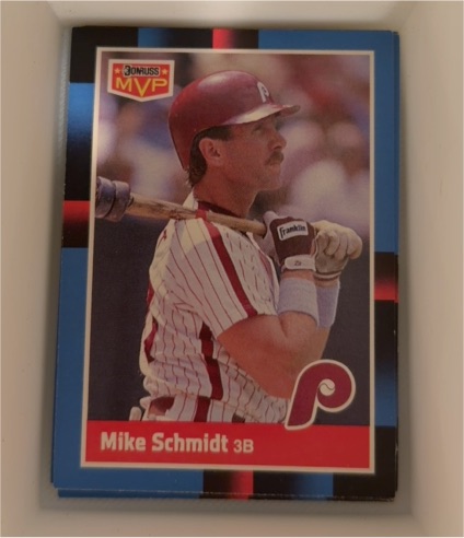 1988 Donruss Bonus MVP #BC-4 Mike Schmidt — front