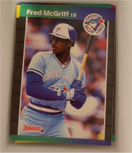 1989 Donruss #70 Fred McGriff — front