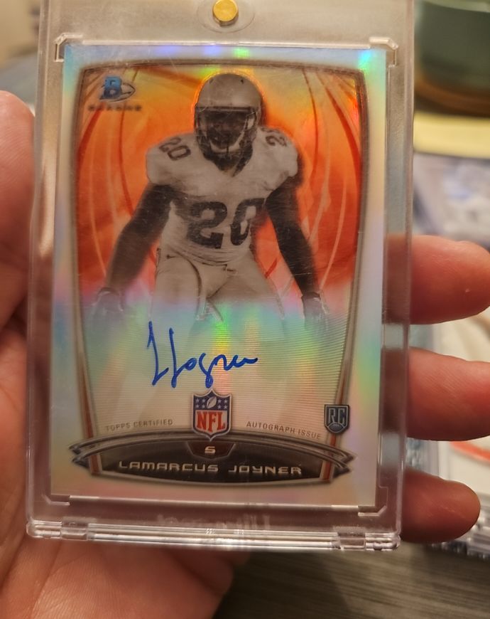 2014 Bowman Chrome #21 Lamarcus Joyner — front