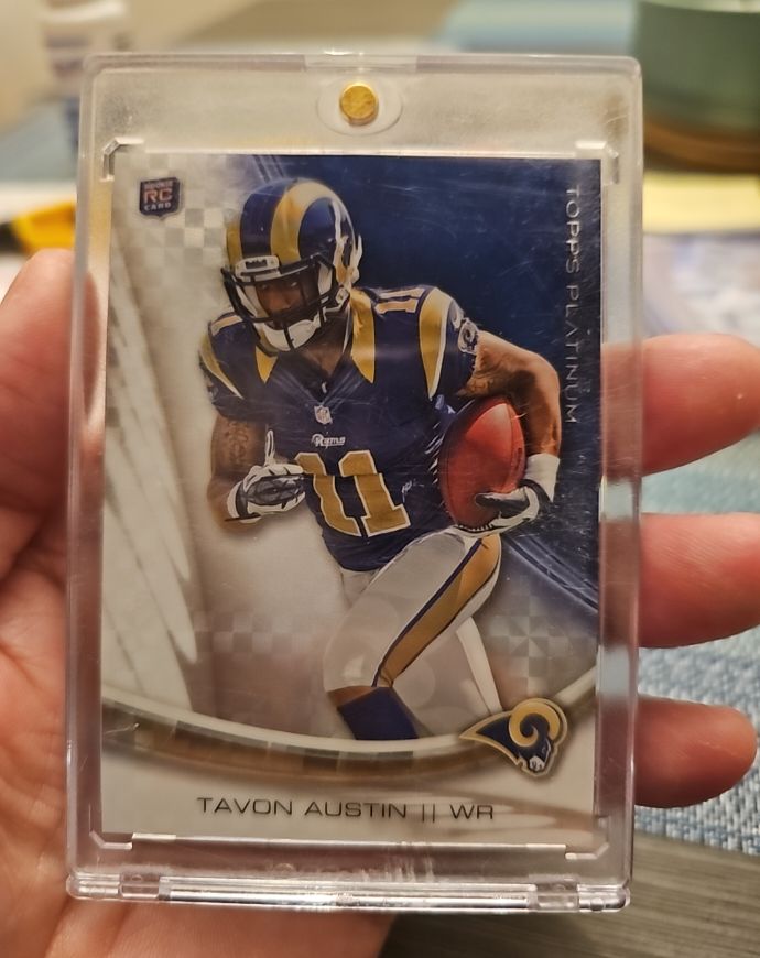2013 Topps Platinum #123 Tavon Austin — front