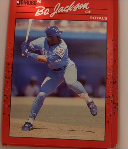 1990 Donruss #61 Bo Jackson — front