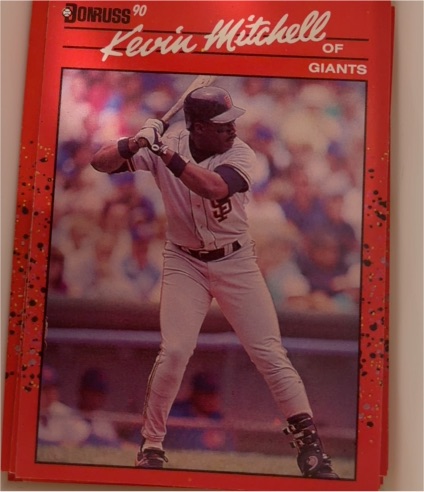 1990 Donruss #98 Kevin Mitchell — front