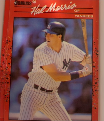 1990 Donruss #514 Hal Morris — front