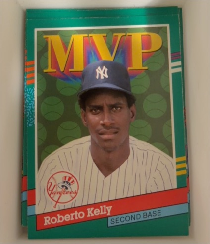 1990 Leaf MVP #400 Roberto Kelly — front