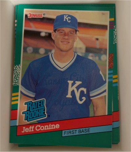1991 Donruss #427 Jeff Conine — front