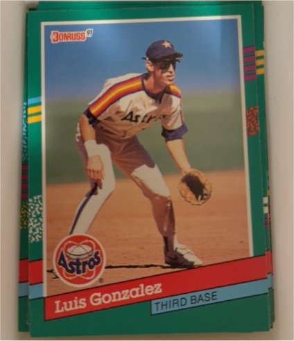 1991 Donruss #690 Luis Gonzalez — front