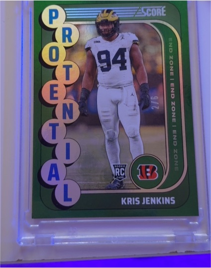 2024 Panini Score #12 Kris Jenkins — front