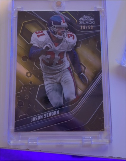 2023 Topps Composite Chrome Black #133 Jason Sehorn — front