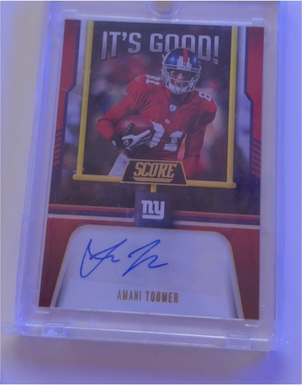 2023 Score It's Good! Amani Toomer — front